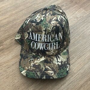 American cowgirl hat like new